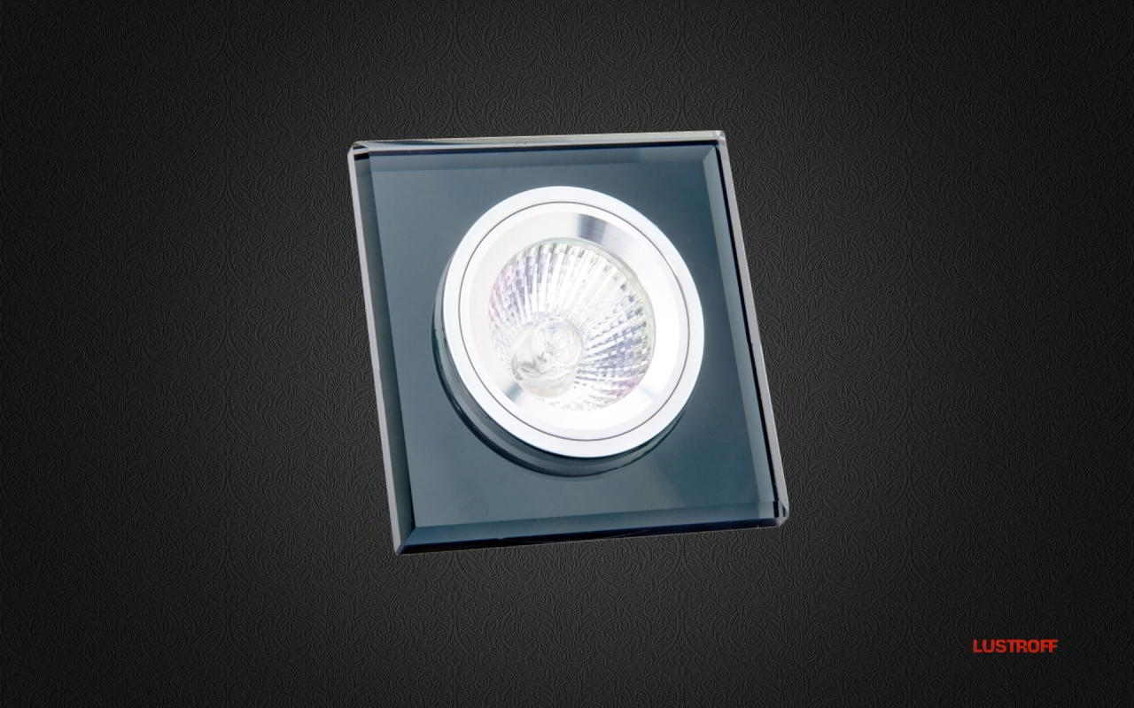 св.точеч_DELUX_HDL002 SCR black_MR16 12V обсидиан