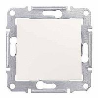 SDN0400123 ОДНОКЛАВИШНЫЙ ПЕРЕКЛЮЧАТЕЛЬ СЛОНОВАЯ КОСТЬ SEDNA Schneider Electric
