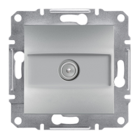 EPH3200161 TV РОЗЕТКА КОНЦЕВАЯ ASFORA Schneider Electric АЛЮМИНИЙ
