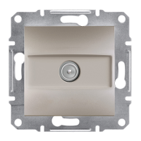 EPH3200169 TV РОЗЕТКА КОНЦЕВАЯ ASFORA Schneider Electric БРОНЗА