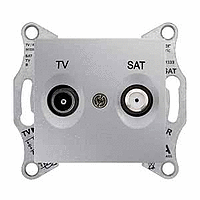 SDN3401660 TV/SAT РОЗЕТКА КОНЦЕВАЯ АЛЮМИНИЙ SEDNA Schneider Electric