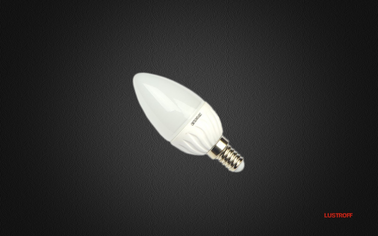 ЛАМПА СВІТЛОДІОДНА LED C37 E14 C 5W 3000К (МАТОВА)