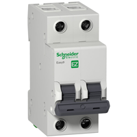 Автоматический выключатель 2Р, 10А,C Easy9 Schneider Electric EZ9F34210