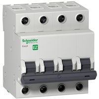 Автоматический выключатель 4Р, 25А,C Easy9 Schneider Electric EZ9F34425