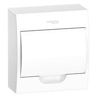 EZ9E108P2S. Щит пластиковый навесной. Белая дверь. 1РЯД/8М+2КК Schneider Electric