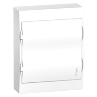 EZ9E212P2S. Щит пластиковый навесной. Белая дверь. 2РЯДА/24М+2КК Schneider Electric