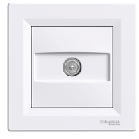 EPH3200221 TV РОЗЕТКА ПРОХОДНАЯ 4dB БЕЛАЯ ASFORA Schneider Electric