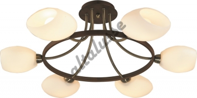 INL 9209C-6 ANTIQUE BRASS - WALNUT