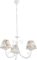 Люстра TK Lighting 373 ROSA WHITE