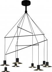 Люстра WUNDERLICHT BLACK AND WHITE WLC8888-48