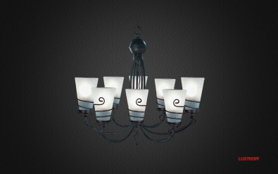 Люстра Spiral A9051LM-8BR