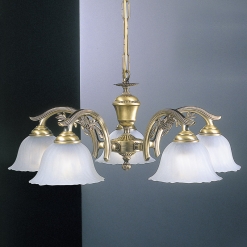 Люстра Reccagni Angelo Bronzo arte L-2720-5