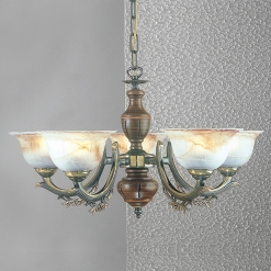 Люстра Reccagni Angelo Bronzo Antico L-2801-5