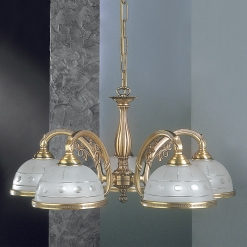 Люстра Reccagni Angelo Bronzo arte L-3830-5