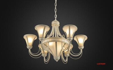 Altalusse Люстра INL-6115Р-08 Ivory Gold