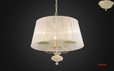 INL-6119P-03 Ivory Gold & White