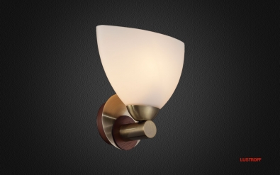 INL-9281W-01 Antique Brass & Walnut