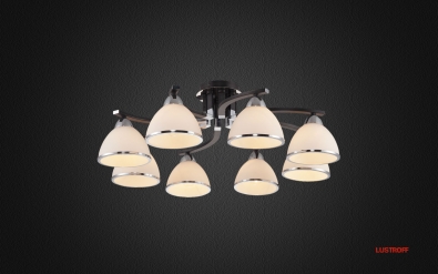 Потолочный светильник Altalusse INL-9287C-08 Chrome & Wenge