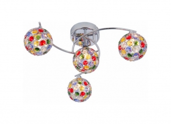 Люстра Gemma/PL4 color Crystal Lux