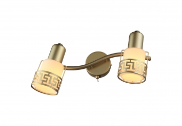 Спот ALTALUSSE INL-9330W-02 Gold & Golden Coffee