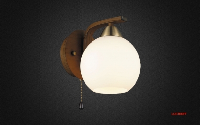 INL 9257W-01 Antique Brass - Walnut