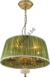 INL-6119P-05 Golden Brass & Green