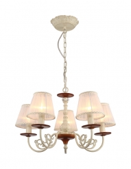 Люстра Altalusse INL-6117Р-05 Ivory Gold & Walnut