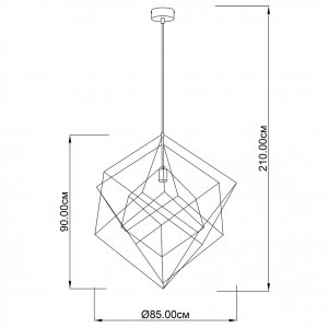Люстра Imperium Light In cube 79185.05.05