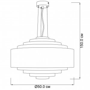 Люстра Imperium Light Zafira 261150.01.01