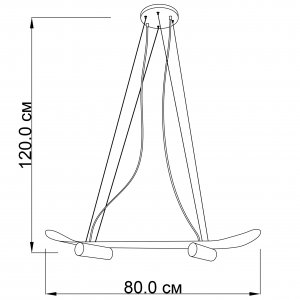 Люстра Imperium Light Skateboard 180478.05.05