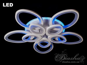 Светильник Diasha 8059-5+5WHLEDDIMMER2.4G