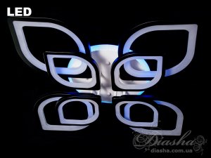 Светильник Diasha 8073-4+4BKLEDDIMMER2.4G