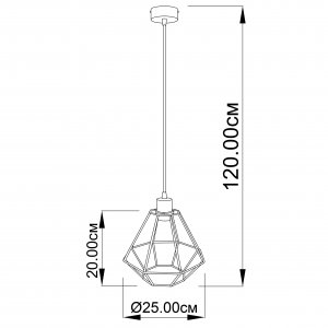 Люстра Imperium Light Black Fort Mini 36125.29.29