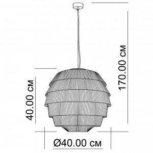 Люстра Imperium Light Beehive 252340.44.44